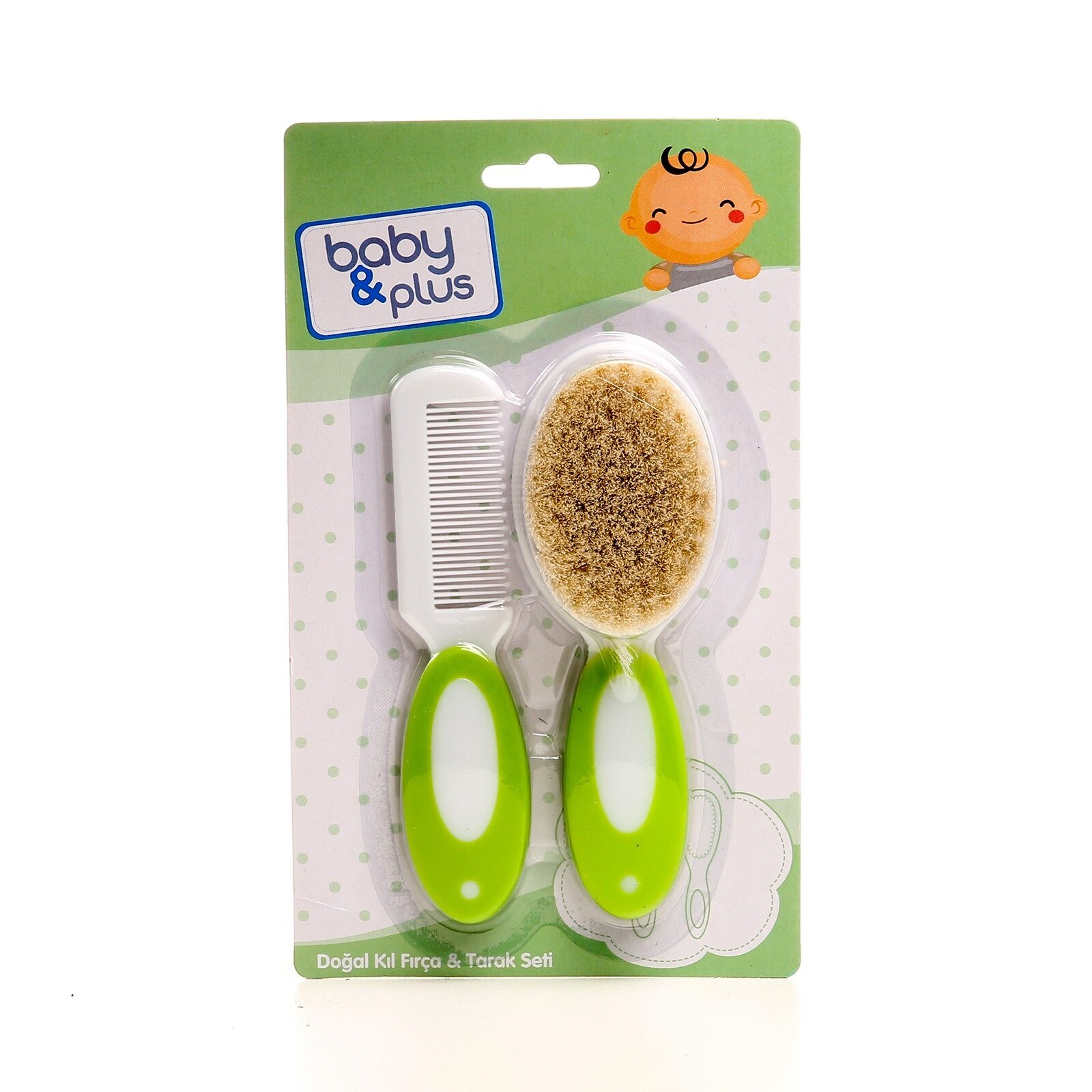 Ebebek Baby & Plus Baby Borstel & Kam Set