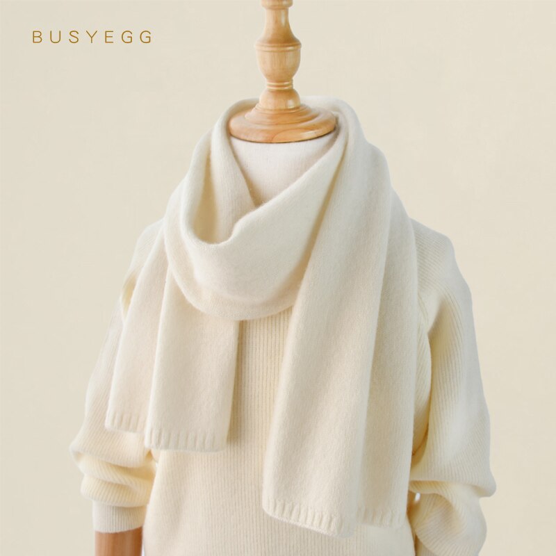 Roze Wol Sjaal Kids Luxe Meisjes Kleine Gebreide Nek Sjaals Kind Warme Herfst Winter Sjaals Baby