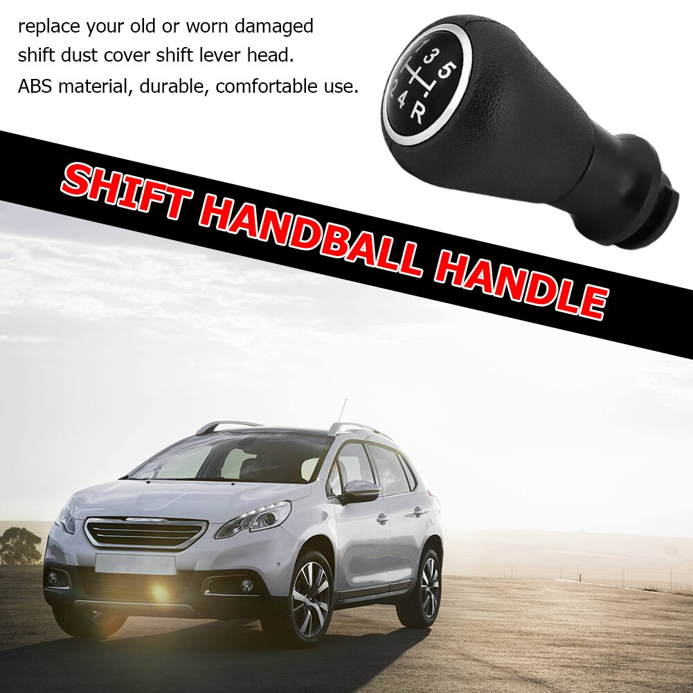 5 Speed Gear Shift Knob Shifter Stick Lever Knob for Peugeot 106 206 306 406 307 Citroen Picasso Saxo Xsara Xantia C1 C2 C3 C4