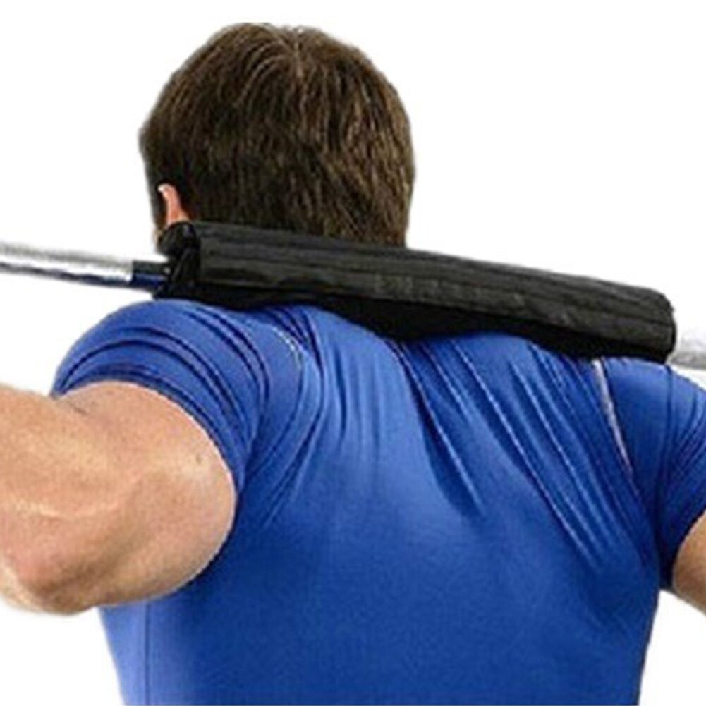 Weightlifting Shoulder Protecter Gym Fitness Pull Up Griper Equipment Weights Gym Pads Weight Lifting Shoulder Brace Black