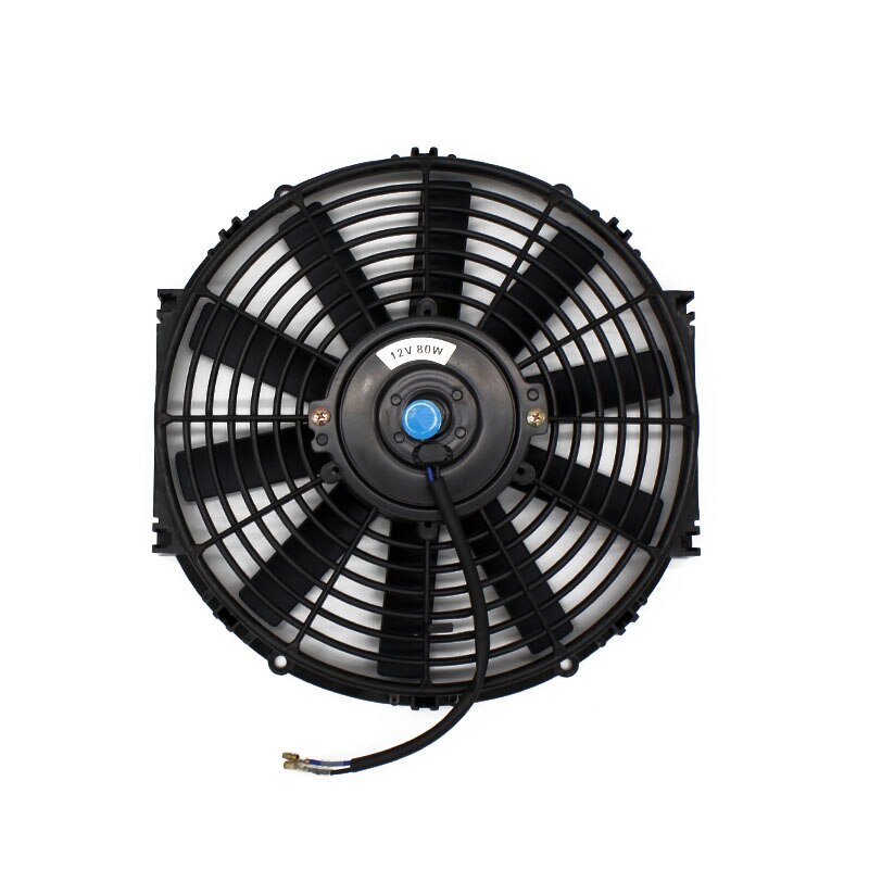 12V 80W 12 inch Universal Electric Engine Cooling Fan Radiator Oil Cooler Pull Push Slim Fan
