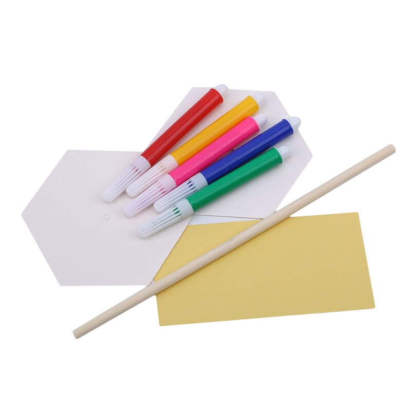 Baby Ambachtelijke Speelgoed Roterende Diy Papier Bijpassende Rotatie Omkleden Pop Creatieve Handwerk Puzzel Kleuterschool Speelgoed Voor Kinderen