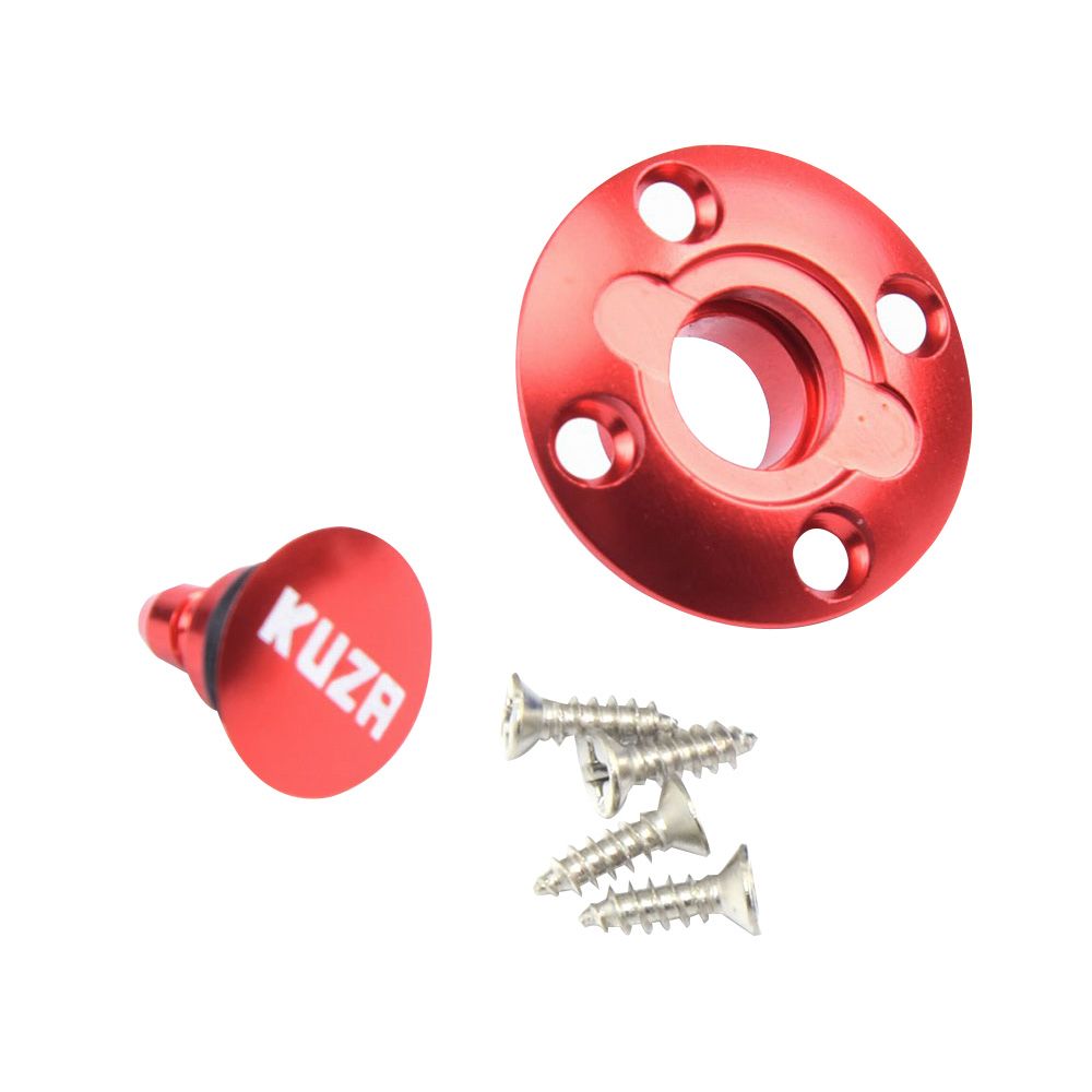 Accessori RC tappo del serbatoio del serbatoio del serbatoio del carburante per aerei a gas in lega di alta qualità tappo del serbatoio dell'olio circolare coperchio del serbatoio dell'olio: Rosso