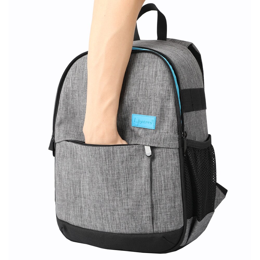 Foto Dslr Camera Bag Schouders Rugzak Waterdicht Shockproof Anti-Diefstal Reizen Statief Tassen Case Voor Canon Nikon Sony Slr