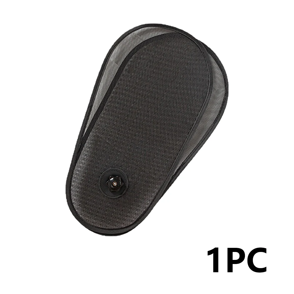 Parasol para coche, 2 uds., parasol de ventana lateral giratorio ajustable, Protector de parabrisas de Material grueso, accesorios universales para coche de verano: Negro