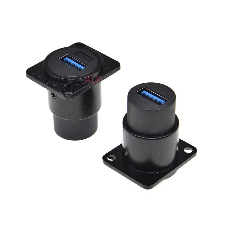 1 stk d type metal usb hunstik modul panel monteringsholder adapter usb 3.0 hun til hun stik til 86 panel kanoner