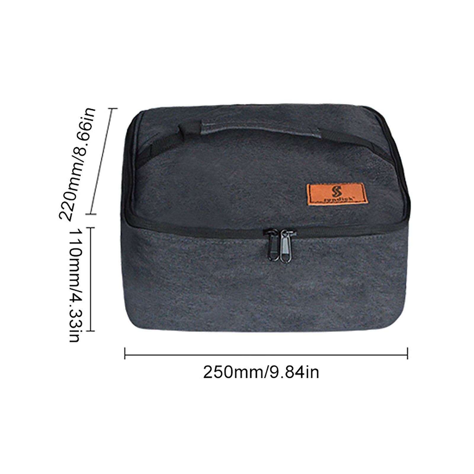 Camping Thermal Cooler Bag Cookware Bag Lunch Box with Strap Waterproof Pot Stove Storage Gas Tank Bags Picnic Insulated Bag