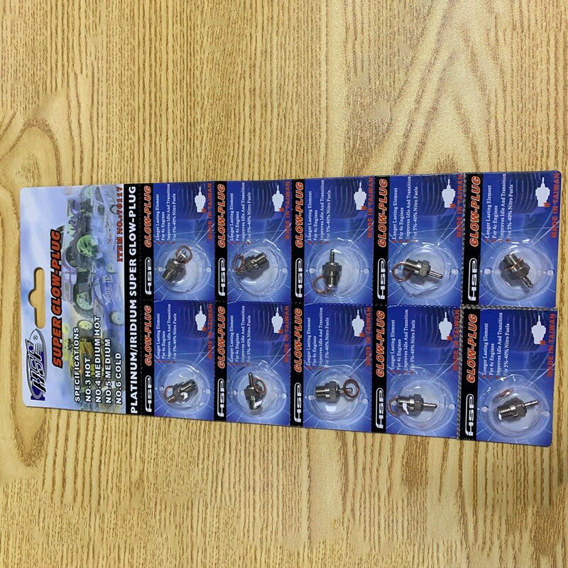 N3 bujía incandescente para HSP 70117 1/10 1/8 RC Buggy Truck Vertex SH partes de motor Nitro