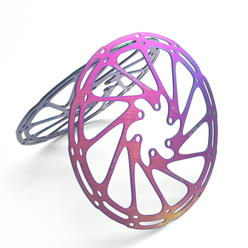 Disques de freins à disque pour Sram, arc-en-ciel, en acier inoxydable, 160mm, 180mm, pour vélo de route, vtt, 6 boulons