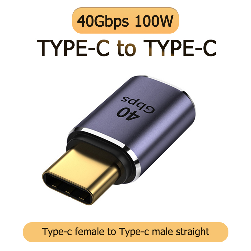 NNBILI 3A Typ C Kolanko USB 3.1 Adapter kabla do ładowania danych Konwerter dla Androida Adapter OTG 90/180 stopni Szybkie ładowanie 10 Gb/s: Srebrny