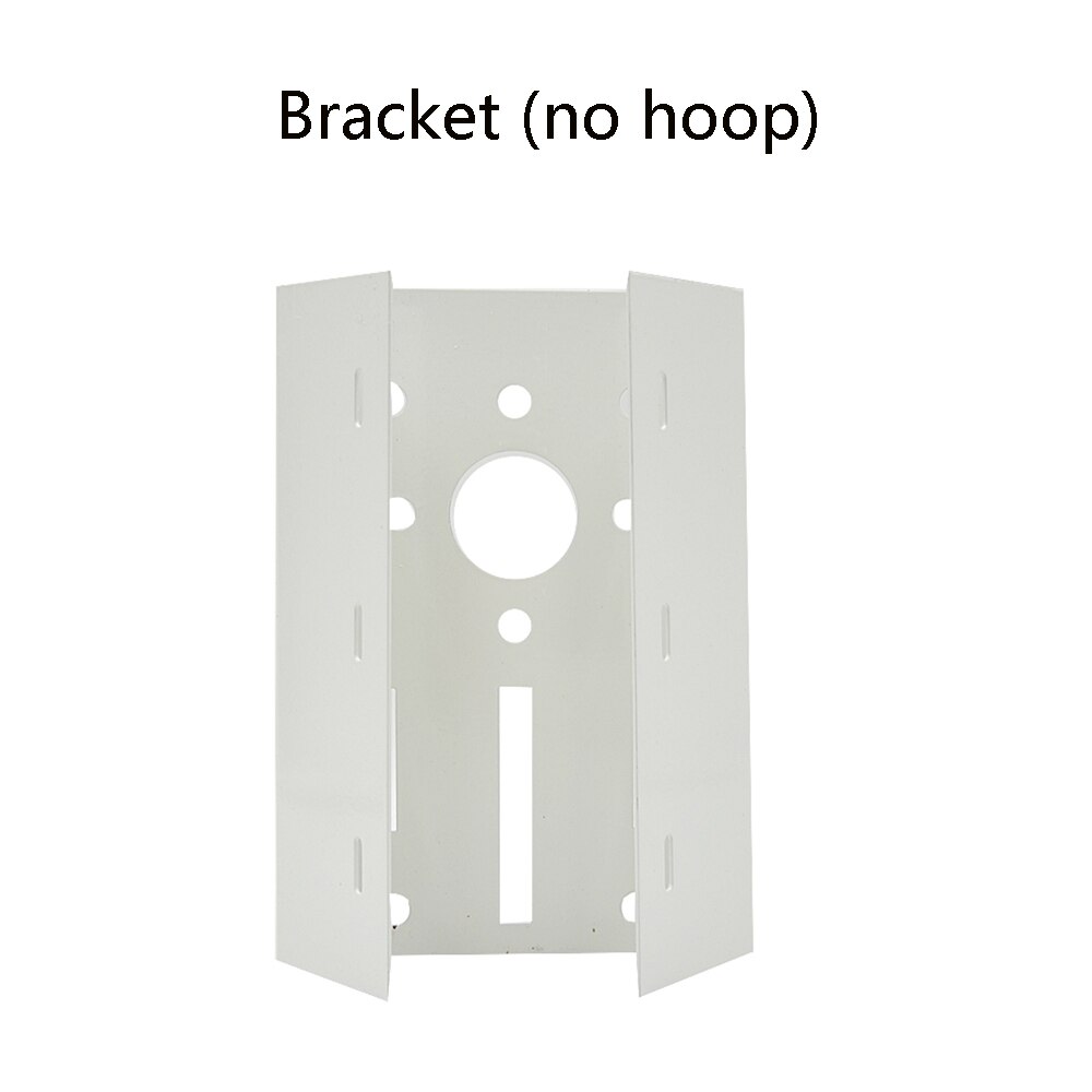 Outdoor Thickened CCTV Surveillance Camera Pole Mount for Hikvision Pole Support Bracket With Hoop: bracket No Hoop