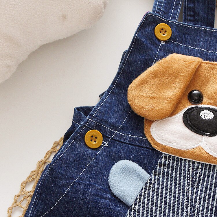 Baby Broek Denim Dier Zuigeling Algehele Zomer Kinderen Bib Broek Kinderen Jongens Meisjes Jeans Voor Peuter Cartoon 1 3 jaar