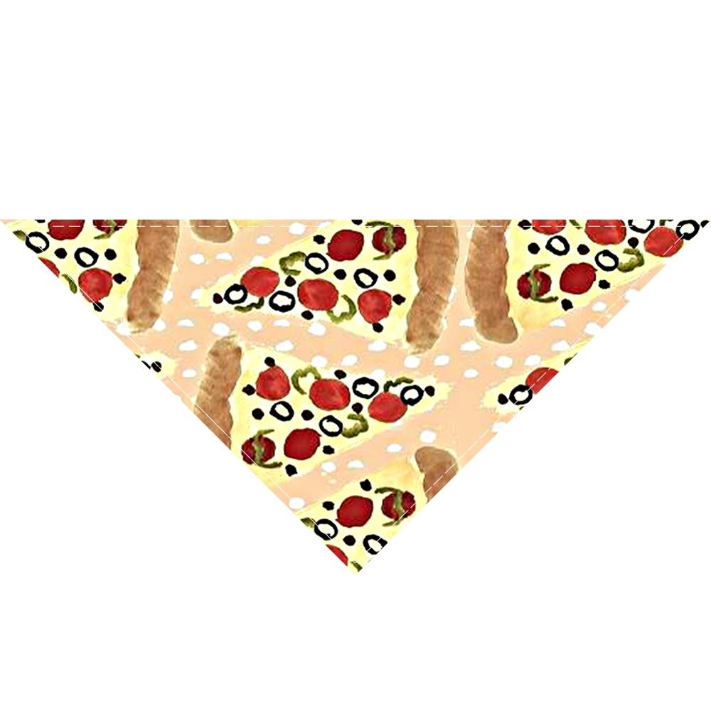 animal de compagnie chien chat Bandana collier foulard Triangle cou écharpe salive mignon dessin animé modèle doux tissu accessoires pour animaux de compagnie fournitures: Style 2 / M