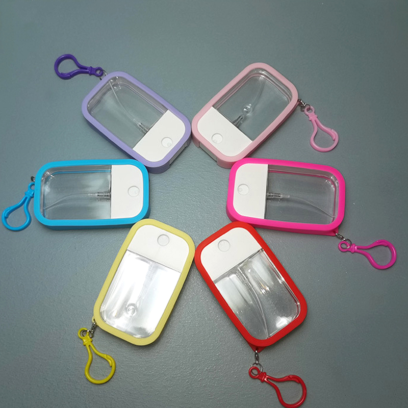 38ML Portable Keychains Card Spray Dispenser Bottle High Pressure Alcohol Disinfectant Mist Spray Bottle