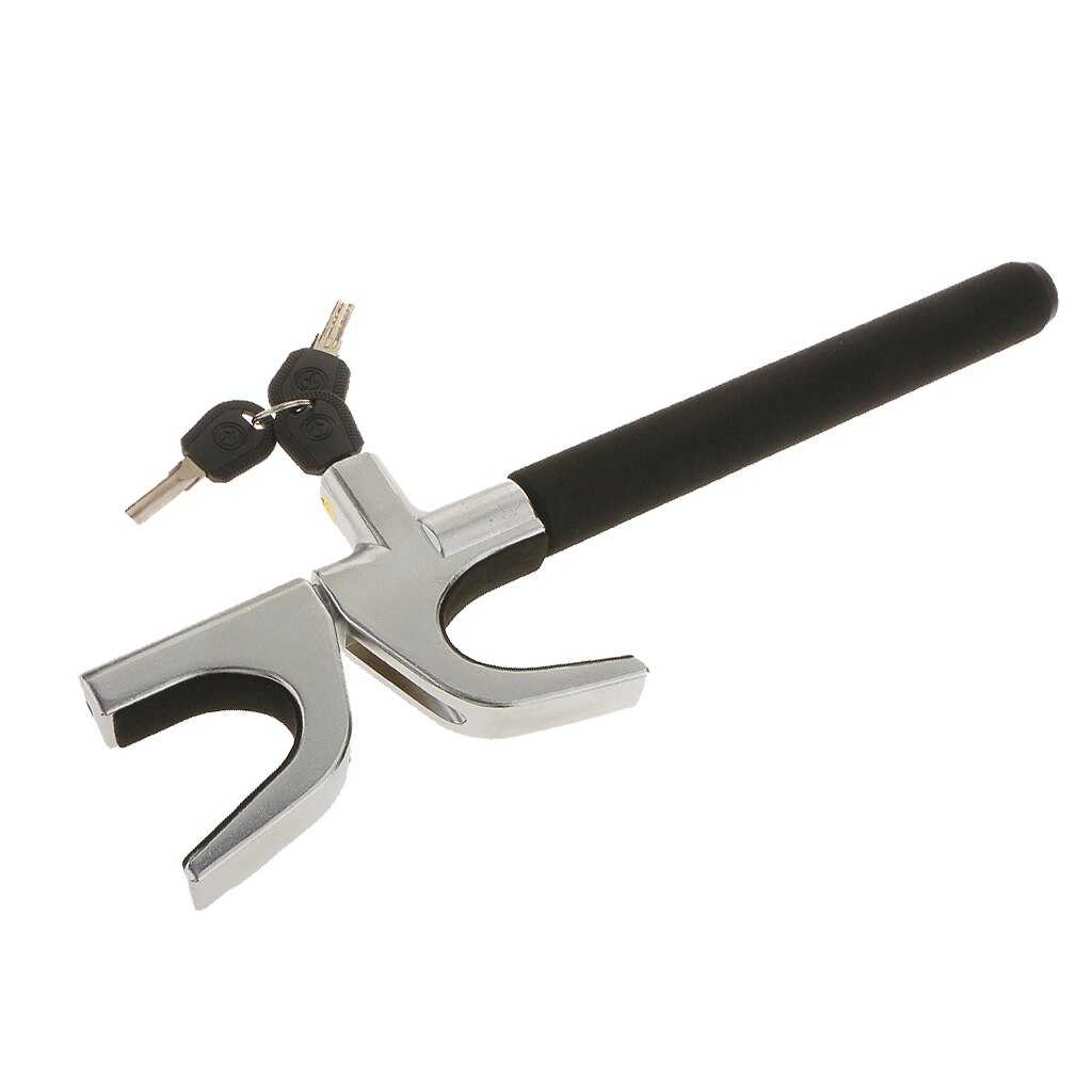 Universal Car Auto Brake Clutch Steering Wheel Lock Anti-theft Security