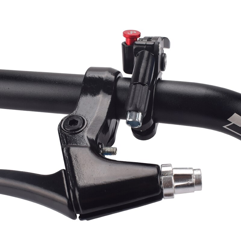 Palanca de bloqueo remoto para bicicleta, bloqueo de horquilla de aleación de aluminio, piezas de Control con Cable