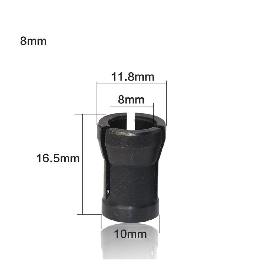 Precisie Spantang 6Mm/6.35Mm/8Mm Graveren Trimmen Machine Elektrische Router Voor Machinebouw Houtbewerking cutter: 8mm