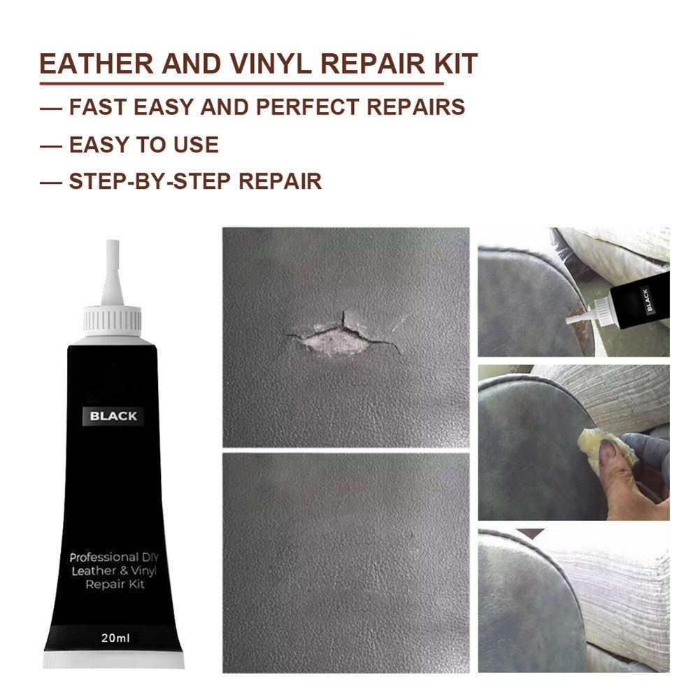 DIY Leather Vinyl Repair Cream for Furniture Couch Car Seats Sofa ADW889