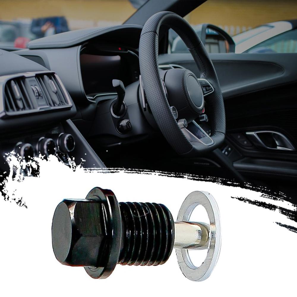 Automobile Magnetic Drain Plug Oil Drain Screw Oil Pan Screw Anti-Vibration