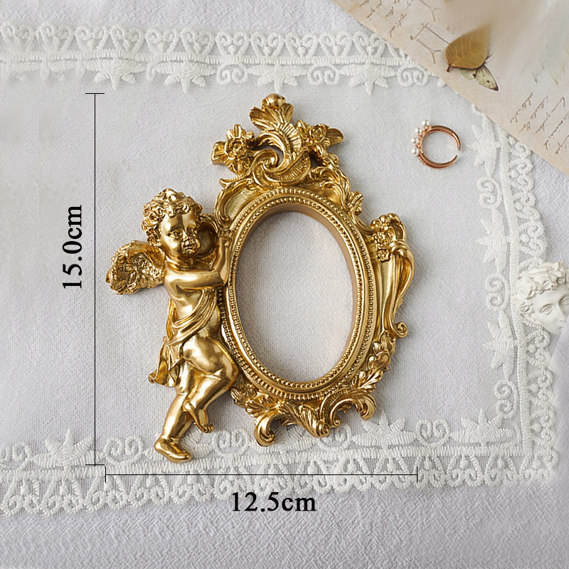 Fotografie Achtergrond Rekwisieten Gouden Vintage Fotolijst Leven Schieten Studio Decoratie Voor Sieraden Ring Ketting Oorbellen Fotografia: Zilver