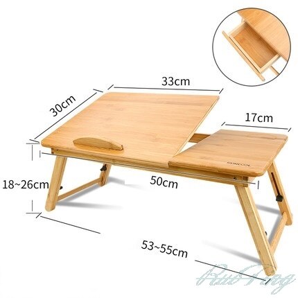 The bedroom sits simple small table board dormitory study foldable desk household adjustable multifunctional lazy table: Style A1