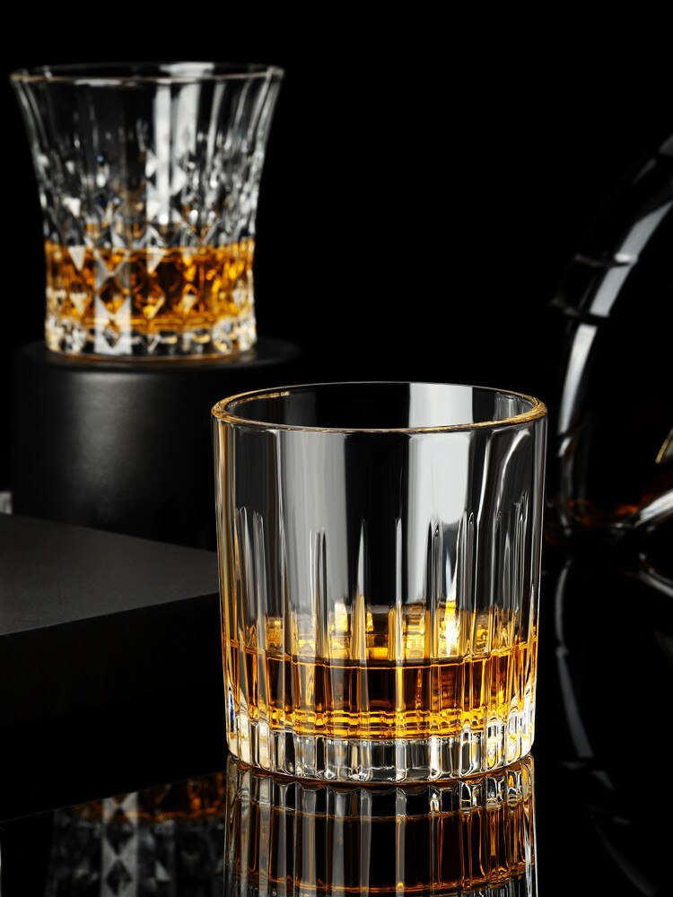 Verre à whisky carré en cristal, pour la maison, Bar, bière, eau et fête, hôtel, verres de mariage, , verres à boisson