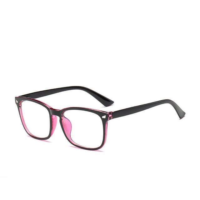 Anti blue rays computer Glasses Men Blue Light Coating Gaming Glasses for computer protection eye Retro Spectacles Women: 192-Red