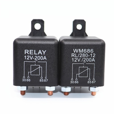 Relé automotriz de Motor de camión 24V/12V 200A/100A/120A Tipo Continuo relé modular automotriz
