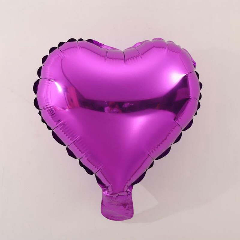 Bursdag bryllup forsyninger ballong bryllup aluminium film ballong hjerteformet pentastar ballong bryllup scene rekvisitter: laser