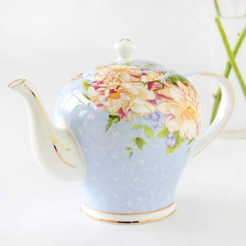 Europese Koffie Bone China Ketel Theepot Engels Afternoon Thee Set Huishouden Grote Capaciteit Filter Keramische Pot Water Pot