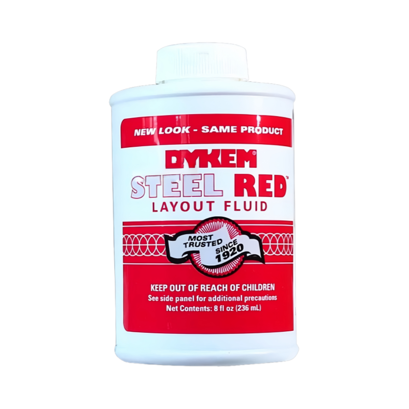 DYKEM Steel Blue Layout Fluid 80400 80496 Fast Drying Non-Glare Machinist Marking Paint for Precision Scribing Defect Detection: black