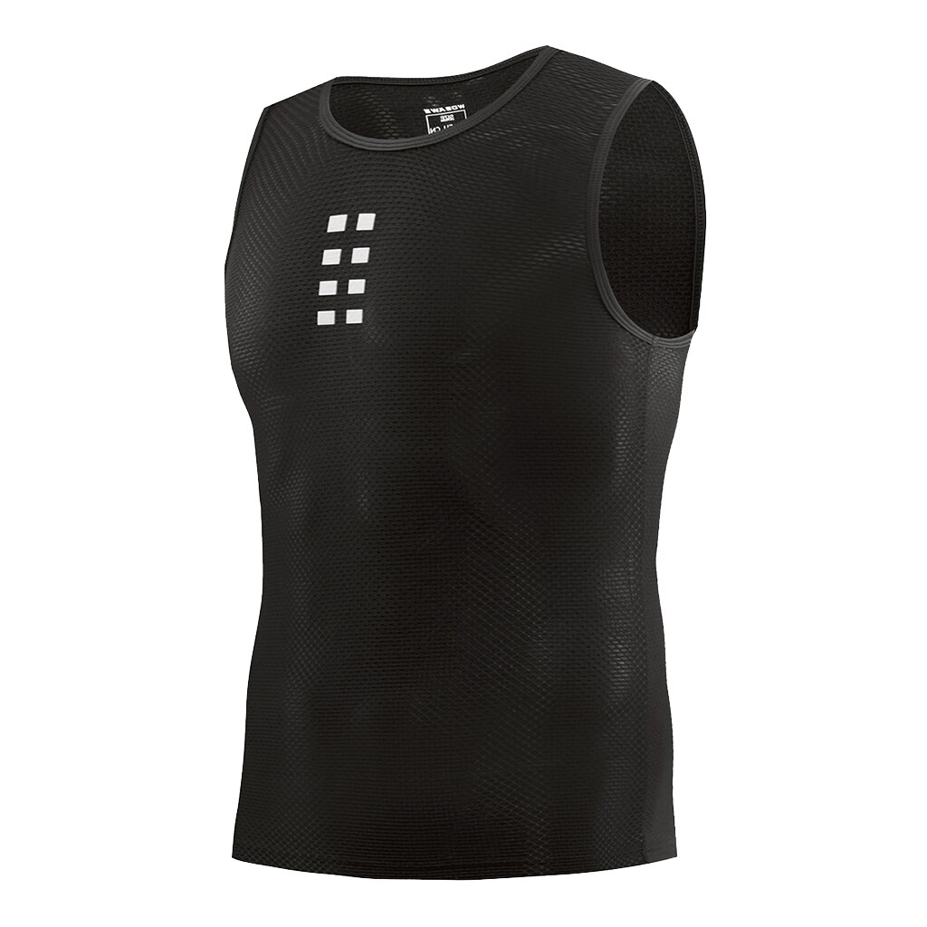 Heren Fietsen Vest Zomer Sport Top Base-Layer Ondershirt Shirt Voor Gym