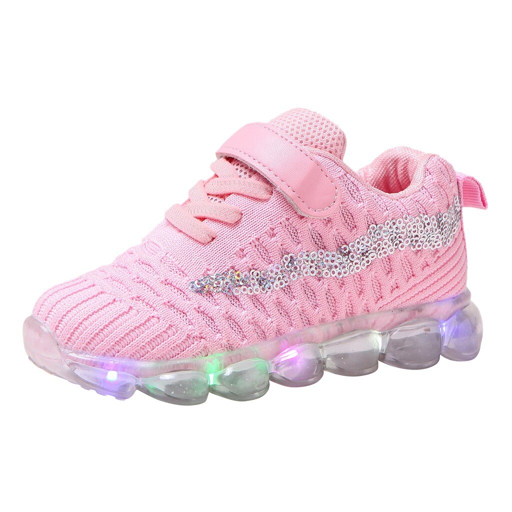 Led Lichtgevende Baby Casual Schoenen Kinderen Kind Baby Meisjes Jongens Bling Sport Run Sneakers Casual Schoenen Zapatillas Кроссовки Детские