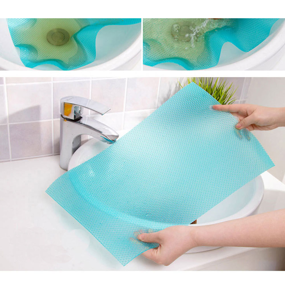 Absorption køkken skab måtter vandtæt garderobe pad køleskab mat køleskab pad kan skære antibakteriel pad