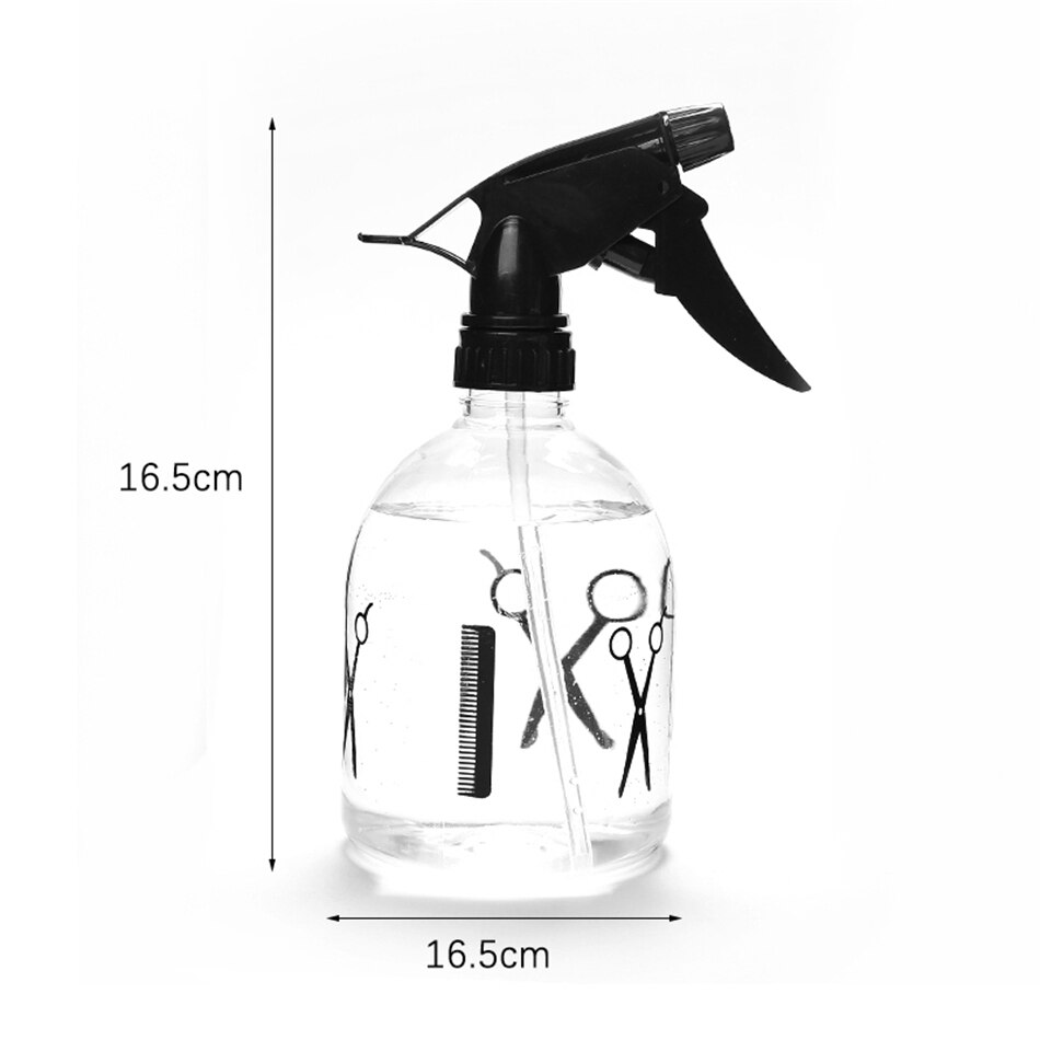 1pc bekvämlighetsväxter blommor sprayflaska frisör vattenspruta frisörsalong verktyg plast sprayflaska 25ml