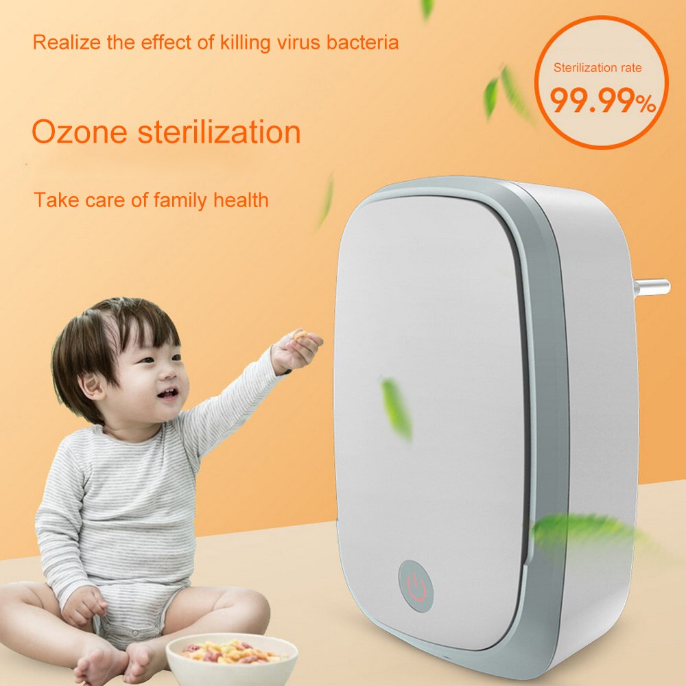 8W UV Ozone Sterilizer Disinfection Machine Household Electronic Cleaning Portable Purifier Deodorizer Fresh Air Living Room