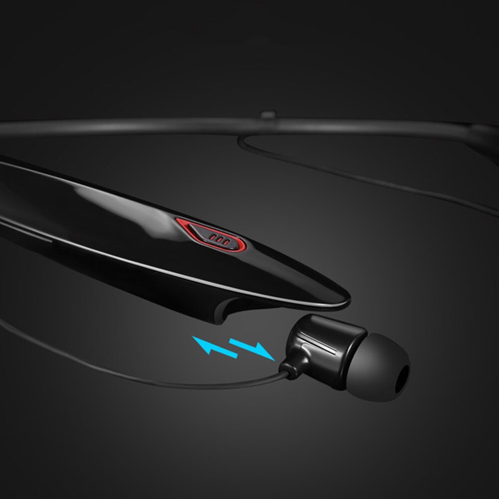 Y98 Draadloze Nekband Bluetooth Headset Stereo Muziek Grote Capaciteit Batterij Sport Fitness Fietsen Running Waterdichte Oortelefoon