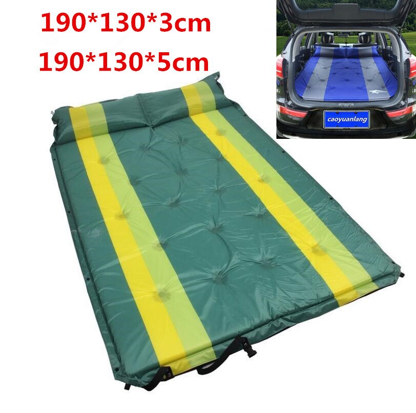 Mobile Inflation Travel Thicker Back Seat Cushion Air Bed for SUV Car Inflatable Sleeping Air Mattress Intex Camping Pad Mats