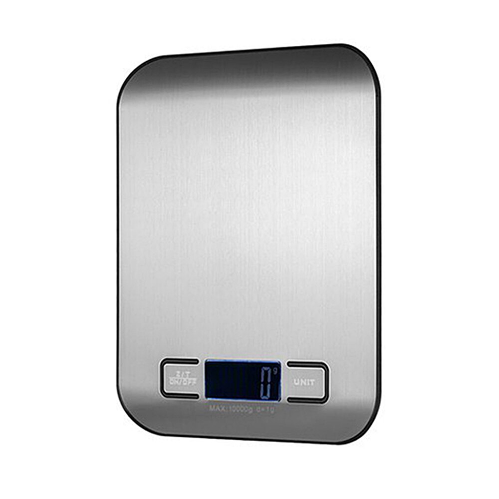 Electronic Kitchen Scale Digital Food Scale Stainless Steel Weighing Scale LCD High Precision Measuring Tools Scale For Cooking