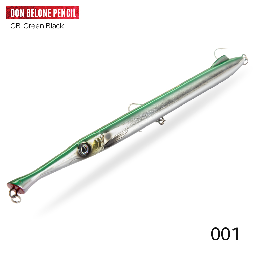 Hunthouse Nicht Belone Bleistift Angeln Locken Lange Gießen 225mm 27g 23g Stickbaits Pesca Für Angeln Thunfisch Meer Bass Leerfish: 001 / Untergang