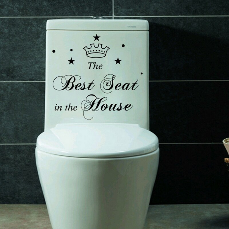 1Pc Seat Grappige Stijl Wc Stickers Douche Decals Pinup Picture Home Decor Badkamer Accessoires