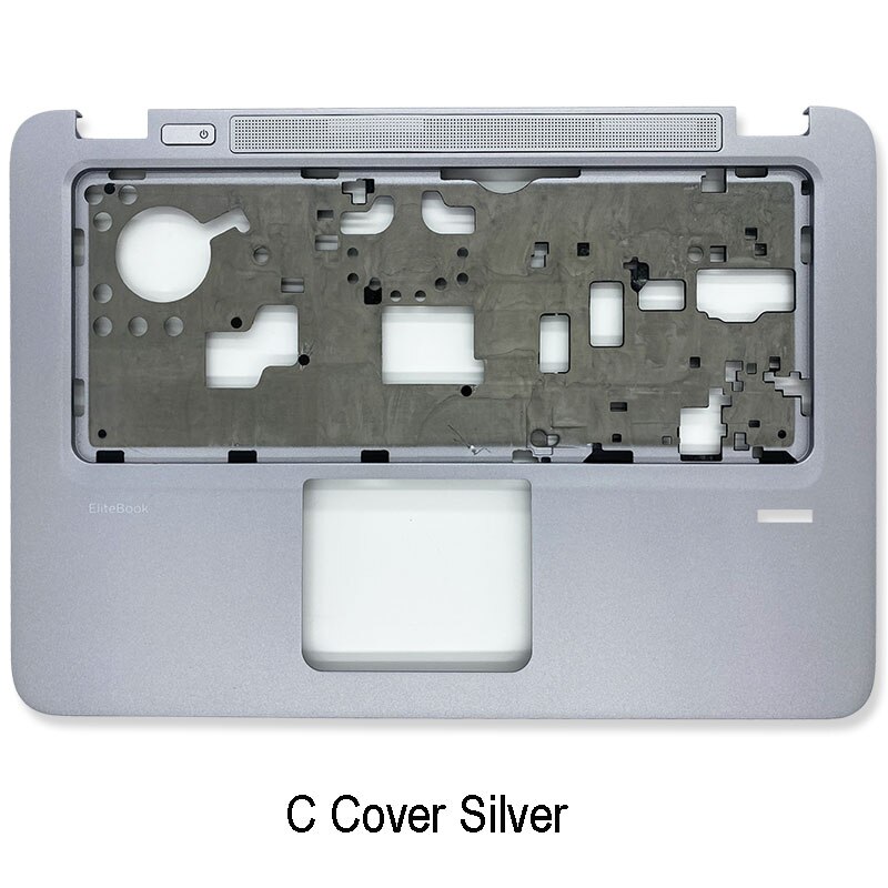 Lcd Back Cover Voor Hp Elitebook 820 G3 725 G3 Laptop Voorkant Palmrest Bottom Case Scharnieren Cover 821658-001 821692-001: C Cover Silver