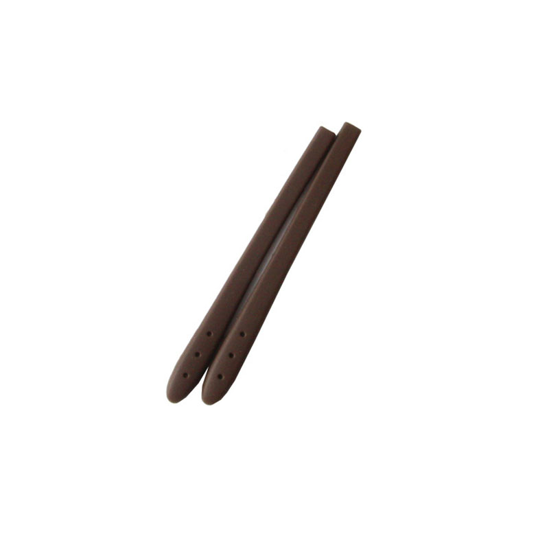 Soporte antideslizante para lentes de silicona, ganchos para la oreja, para gafas de sol, Protector de piernas, accesorios para gafas, 1 par: Coffee