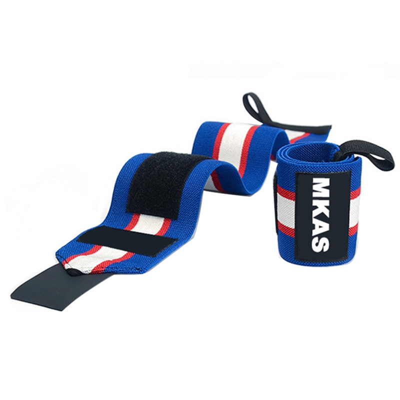 2022 elastische, atmungsaktive und verstellbare handgelenkbandagen für gewichtheben und powerlifting: Blau