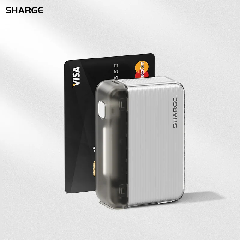 SHARGE 20W carga rápida 10000mAh banco de energía más pequeño Mini PD 20W batería externa para iPhone 15 Pro Max Xiaomi Huawei Phone: Default Title