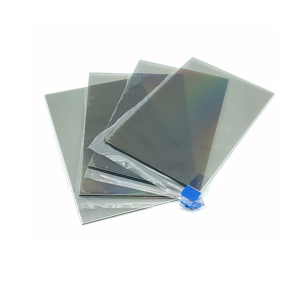 Polariseur thermique en verre 96x60x1.2mm, pour lcd de 4 pouces, mini projecteur led, réparation pour UC40 UC46 Rigal: 4 pcs