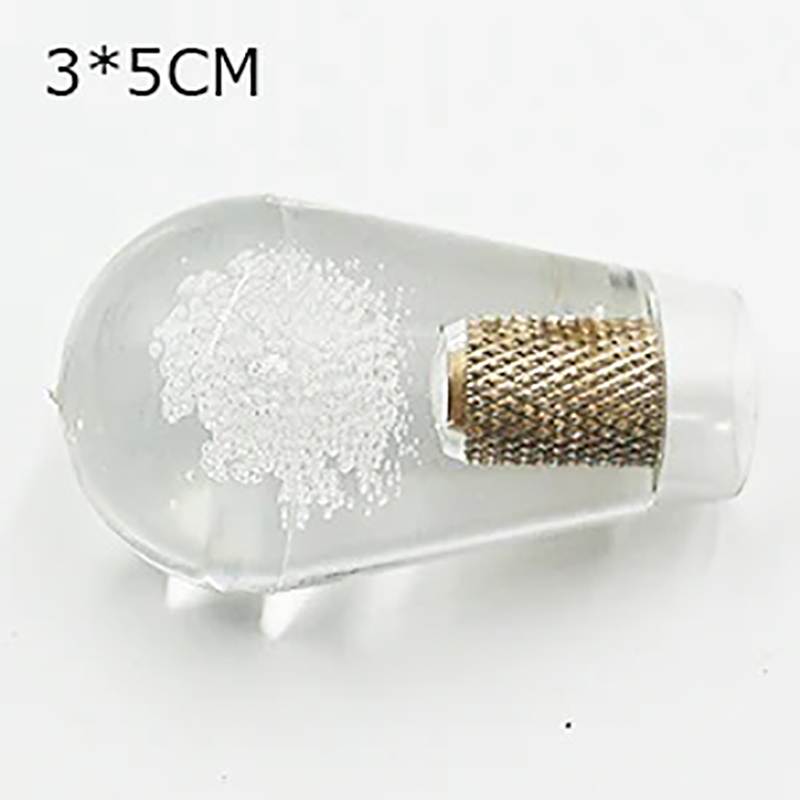 1 Uds. Mango de estilo americano Arcade Joytsick Crystal Topball cabeza de bola ovalada uso para ZIPPY/SANWA/SEIMIT Aecade Game Stick Top Ball: BLANCO