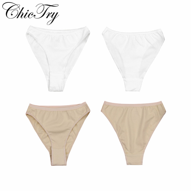 ChicTry-ropa interior de baile de Ballet para niños, bragas de corte de pierna alta, bragas triángulo, ropa interior, Ballet, danza, gimnasia, 2-12Y