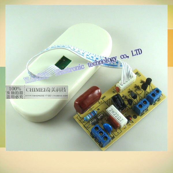 " universal ceiling fan remote control fan controller SON-FB French desktop wall modification platesFree