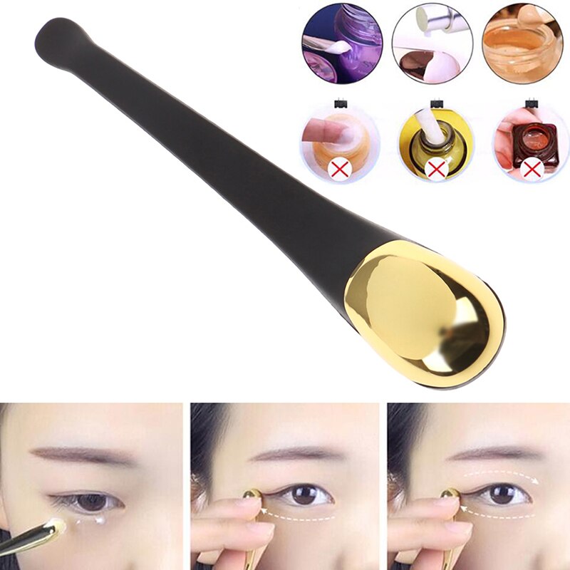 Oogcrème applicator anti-rimpel oogmassage stick gezichtsmasker mengkwast essence mengspatel verzorging